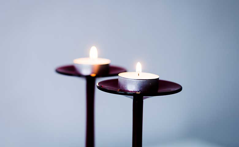 Accented Candle Stands